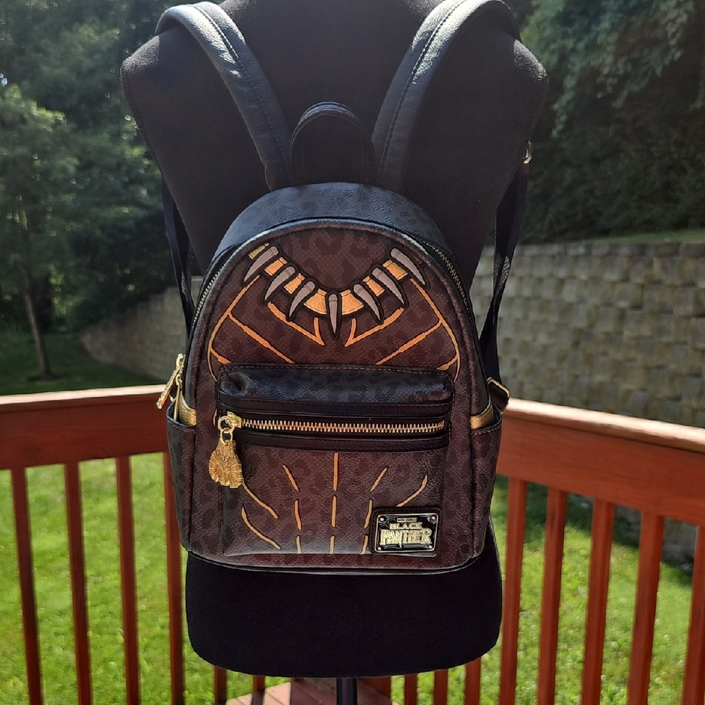 Black Panther Themed Backpack